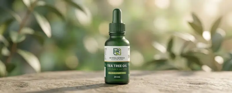 HR Herbal Nutrition Tea Tree Oil – 100% Pure & Natural Essential Oil (20ml)